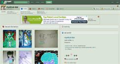 Desktop Screenshot of mystical-star.deviantart.com