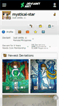 Mobile Screenshot of mystical-star.deviantart.com