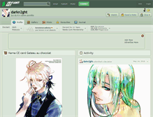 Tablet Screenshot of darkn2ght.deviantart.com