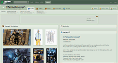 Desktop Screenshot of infamousconceptart.deviantart.com