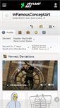 Mobile Screenshot of infamousconceptart.deviantart.com