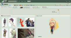 Desktop Screenshot of hadece.deviantart.com