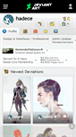 Mobile Screenshot of hadece.deviantart.com