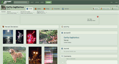 Desktop Screenshot of earthy-sagittarious.deviantart.com