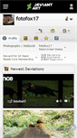 Mobile Screenshot of fotofox17.deviantart.com