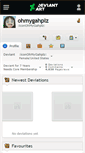 Mobile Screenshot of ohmygahplz.deviantart.com