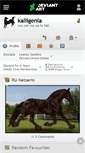 Mobile Screenshot of kalligenia.deviantart.com