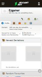 Mobile Screenshot of ezgamer.deviantart.com