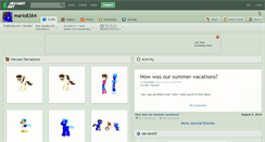 Desktop Screenshot of mario8384.deviantart.com
