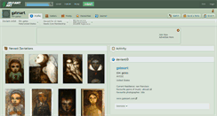Desktop Screenshot of gatesart.deviantart.com