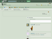 Tablet Screenshot of dewi.deviantart.com
