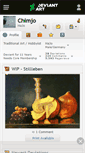 Mobile Screenshot of chimjo.deviantart.com