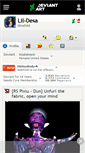 Mobile Screenshot of lil-desa.deviantart.com