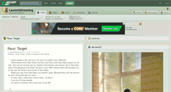 Desktop Screenshot of laurenisdreaming.deviantart.com