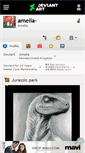 Mobile Screenshot of amelia-.deviantart.com