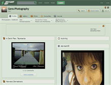 Tablet Screenshot of gens-photography.deviantart.com