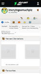 Mobile Screenshot of imcryingsomuchplz.deviantart.com