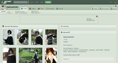 Desktop Screenshot of izamuramoto.deviantart.com