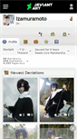 Mobile Screenshot of izamuramoto.deviantart.com