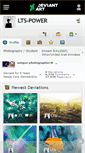 Mobile Screenshot of lts-power.deviantart.com