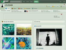 Tablet Screenshot of lts-power.deviantart.com