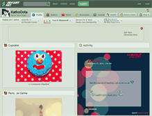 Tablet Screenshot of katkooota.deviantart.com