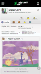 Mobile Screenshot of lesser-evil.deviantart.com