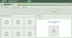 Desktop Screenshot of grasshopper1.deviantart.com