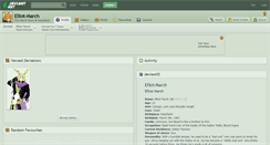 Desktop Screenshot of elliot-march.deviantart.com