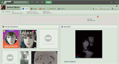 Desktop Screenshot of jessica-sakura.deviantart.com