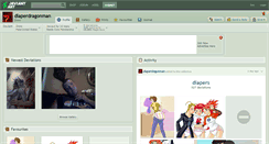 Desktop Screenshot of diaperdragonman.deviantart.com