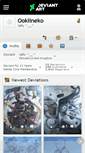 Mobile Screenshot of ookiineko.deviantart.com