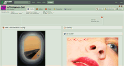 Desktop Screenshot of hoto-deamon-doll.deviantart.com