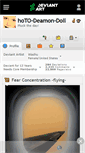 Mobile Screenshot of hoto-deamon-doll.deviantart.com