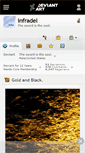 Mobile Screenshot of infradel.deviantart.com