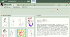 Desktop Screenshot of dolphins-rock.deviantart.com