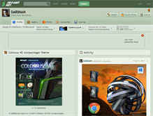 Tablet Screenshot of dariman.deviantart.com