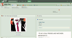 Desktop Screenshot of caliph-vizer.deviantart.com
