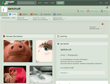 Tablet Screenshot of darkcircuit.deviantart.com