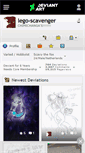 Mobile Screenshot of lego-scavenger.deviantart.com
