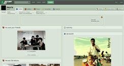 Desktop Screenshot of meyrie.deviantart.com