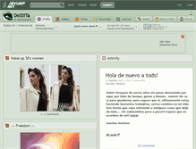 Tablet Screenshot of dessita.deviantart.com
