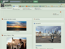 Tablet Screenshot of ianseattle.deviantart.com