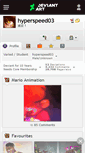 Mobile Screenshot of hyperspeed03.deviantart.com