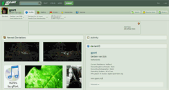 Desktop Screenshot of gport.deviantart.com