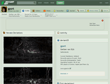 Tablet Screenshot of gport.deviantart.com