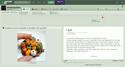 Desktop Screenshot of miniacquoline.deviantart.com