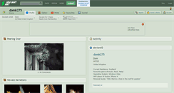 Desktop Screenshot of domk275.deviantart.com
