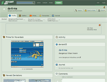 Tablet Screenshot of da-ti-ma.deviantart.com