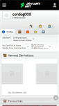 Mobile Screenshot of cordog008.deviantart.com